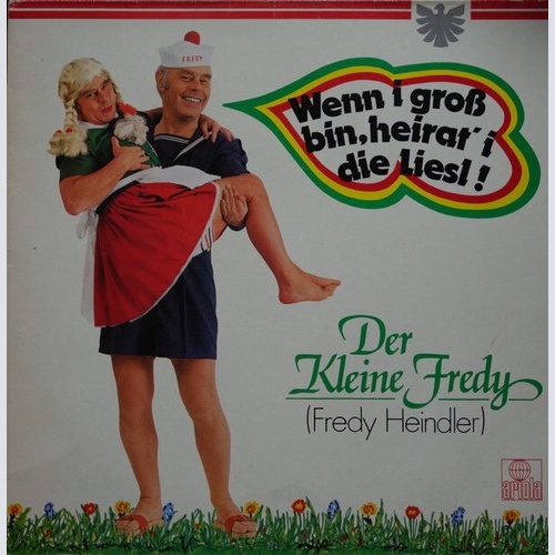 LP, Album, Club Fredy Heindler , Musik: Kathreiner Musikanten - Wenn I Groß B...