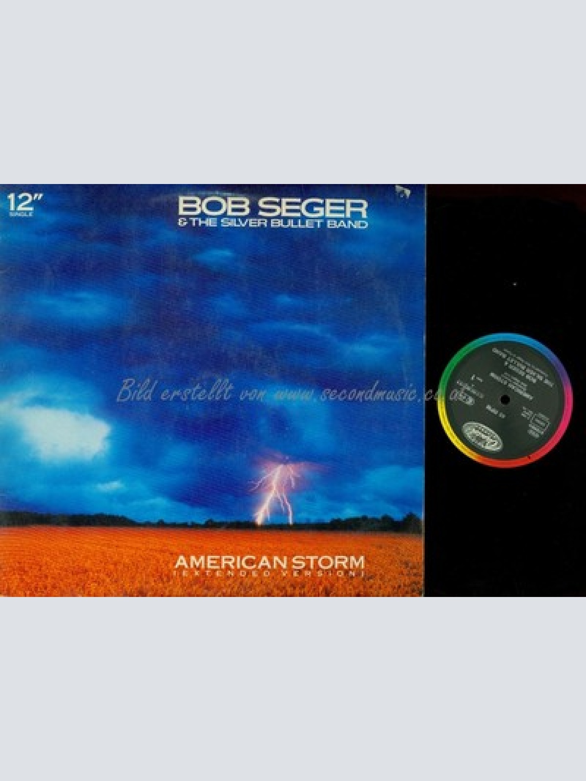 LP--MAXI--BOB SEGER & THE SILVER BULLET BAND--AMERICAN STORM