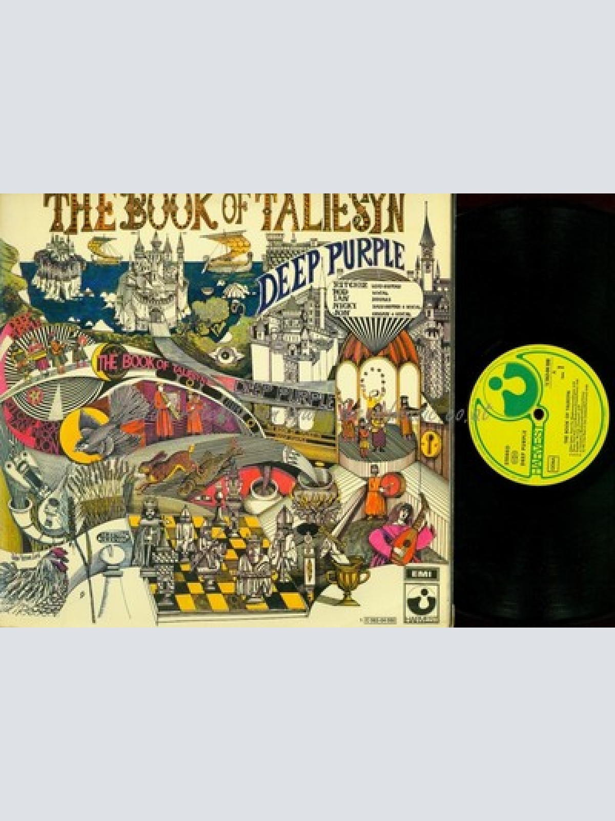 LP--DEEP PURPLE--THE BOOK OF TALIESYN--FOC--1968--HARVEST--1C06204000