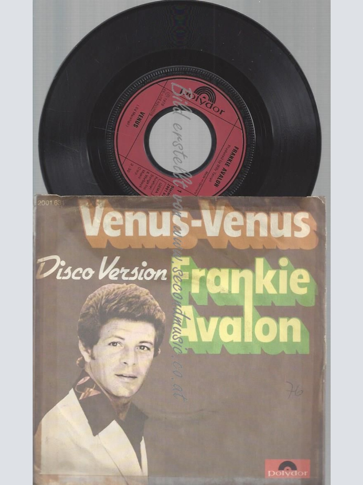 7"FRANKIE AVALON VENUS VENUS