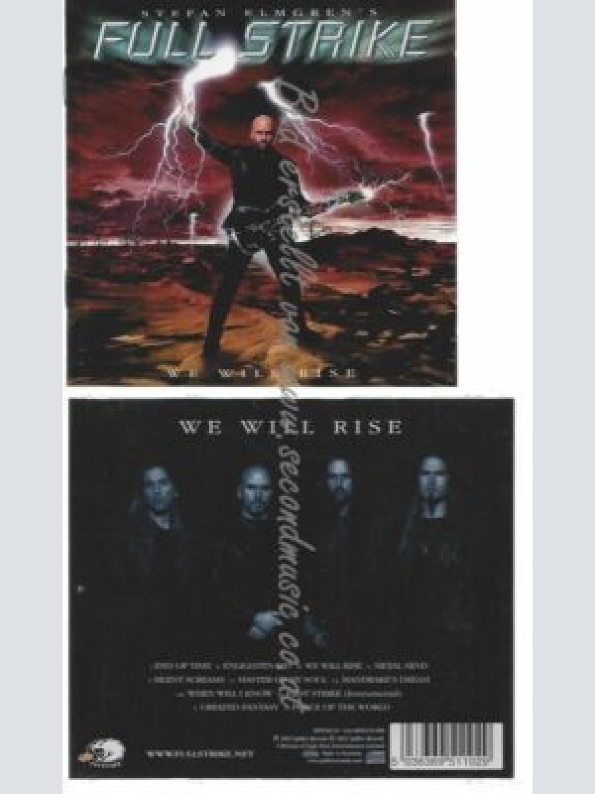 CD--STEFAN ELMGREN  FULL STRIKE WE WILL RISE