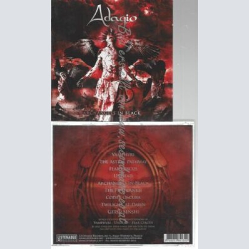 CD--ADAGIO | --ARCHANGELS IN BLACK