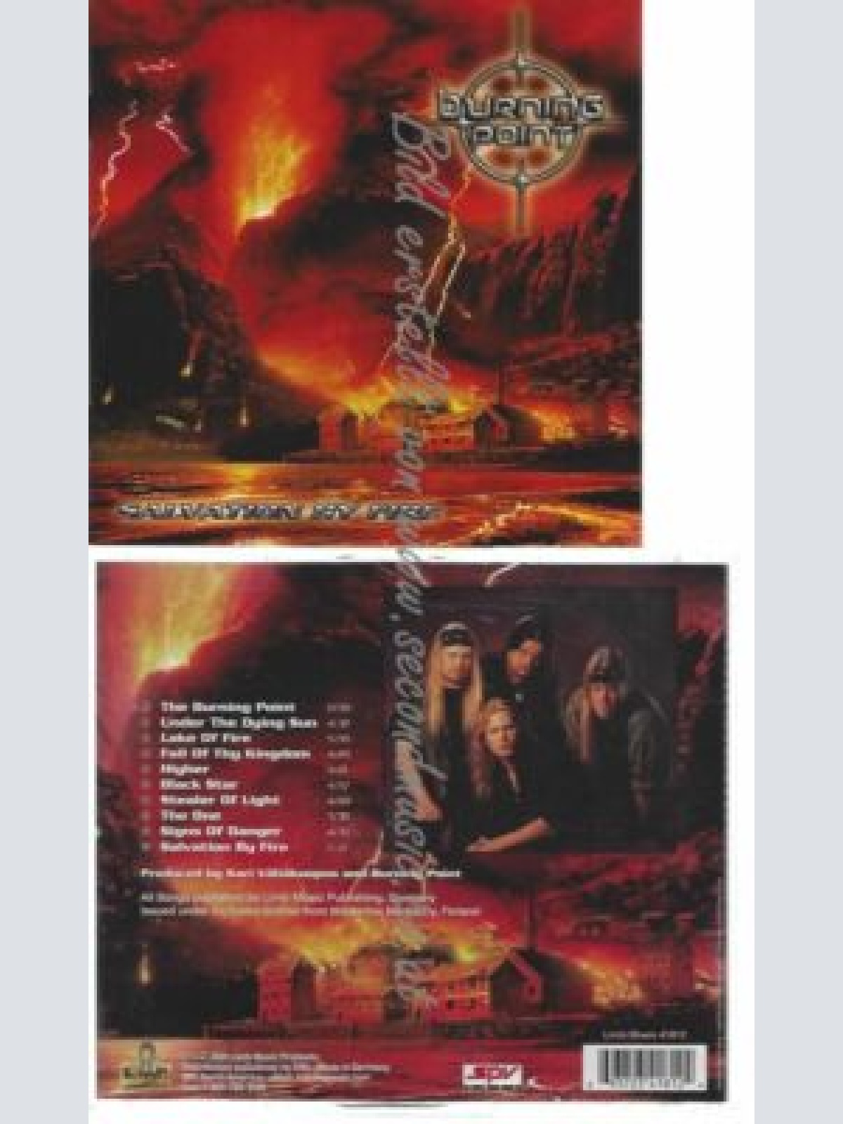 CD--BURNING POINT--SALVATION BY FIRE