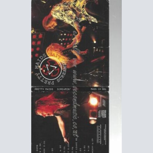 CD--PRETTY MAIDS | --SCREAMIN' LIVE