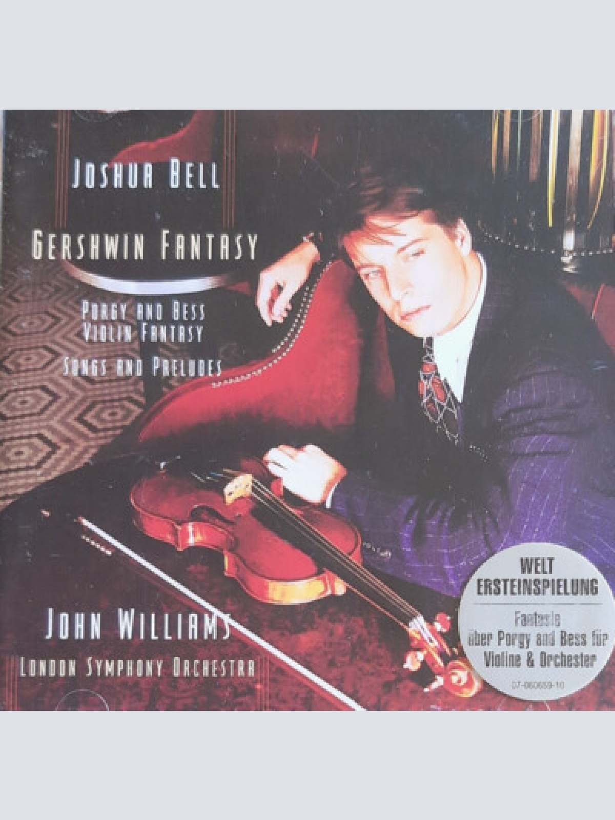 CD, Album Gershwin* - Joshua Bell, John Williams (4), London Symphony Orchest...