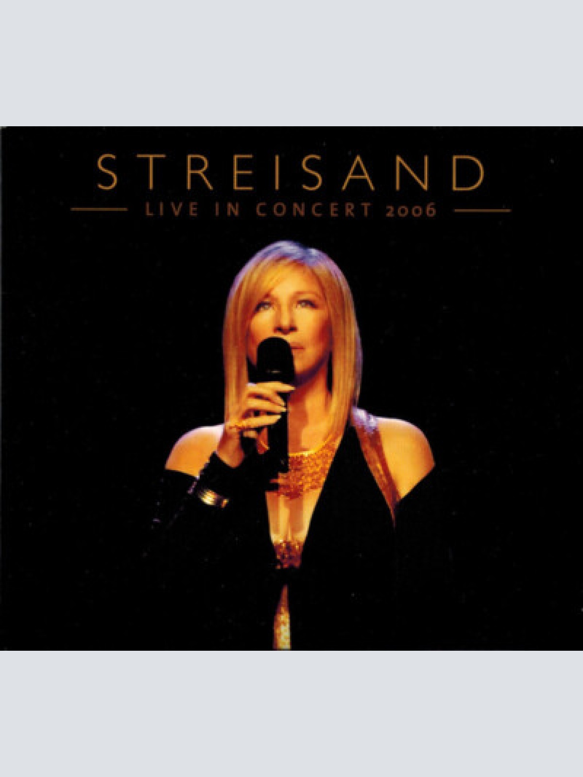 2xCD, Album Streisand* - Live In Concert 2006