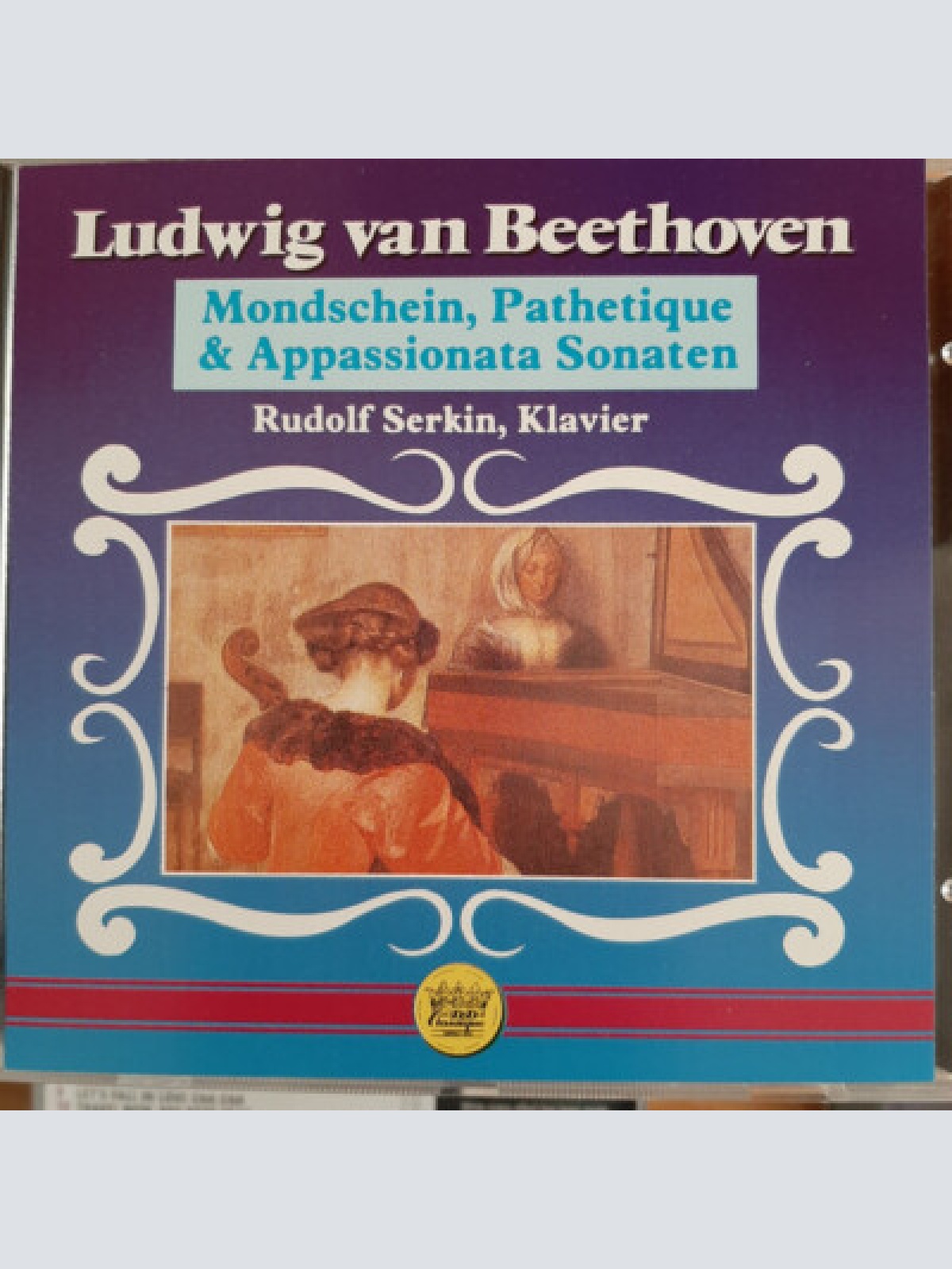 CD Ludwig van Beethoven, Rudolf Serkin - Beethoven Mondschein Pathetique & Ap...