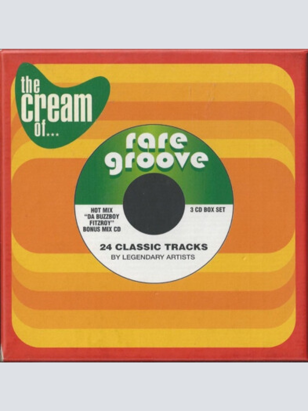 3xCD, Comp Various - The Cream Of... Rare Groove Volume 1
