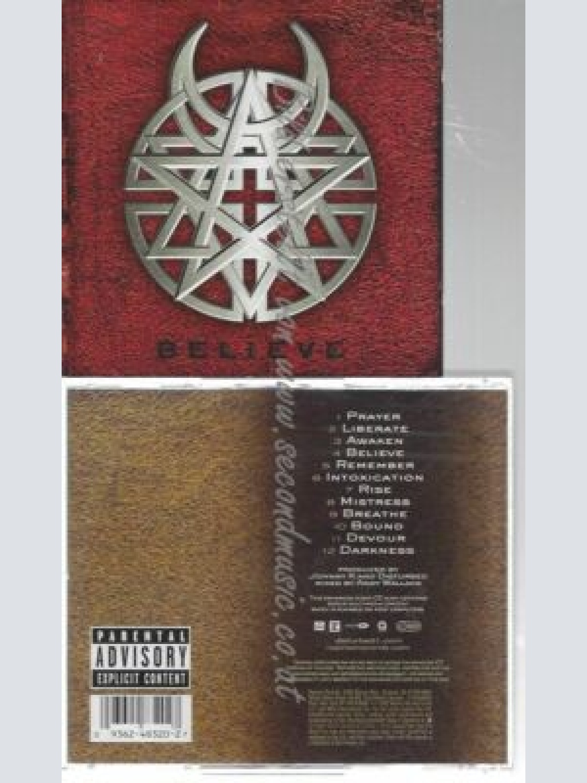 CD--DISTURBED | --BELIEVE