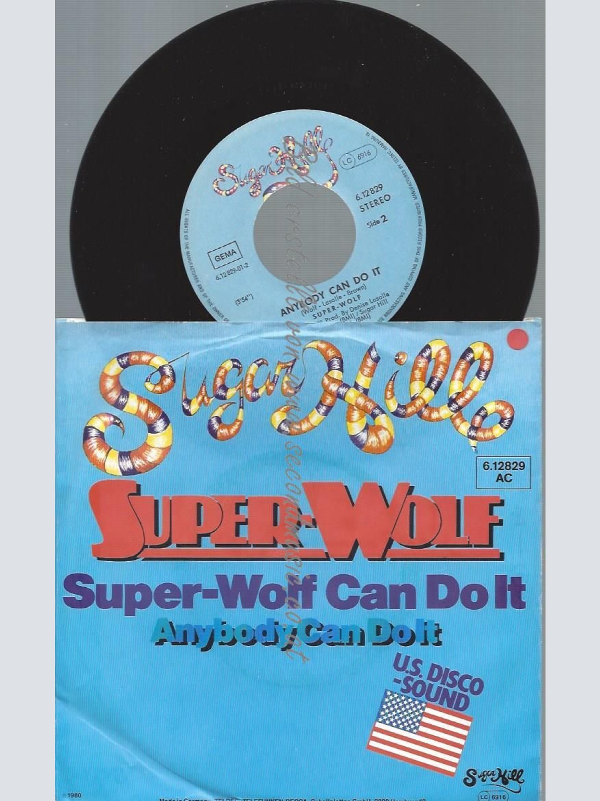 7"   Super-Wolf  Super-Wolf Can Do It