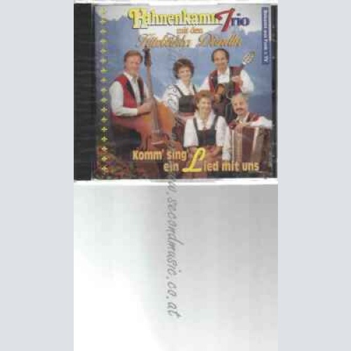 CD--HAHNENKAMM TRIO  KITZBÜHLER DIRNDLN | --KOMM SING EIN LIED MIT UNS
