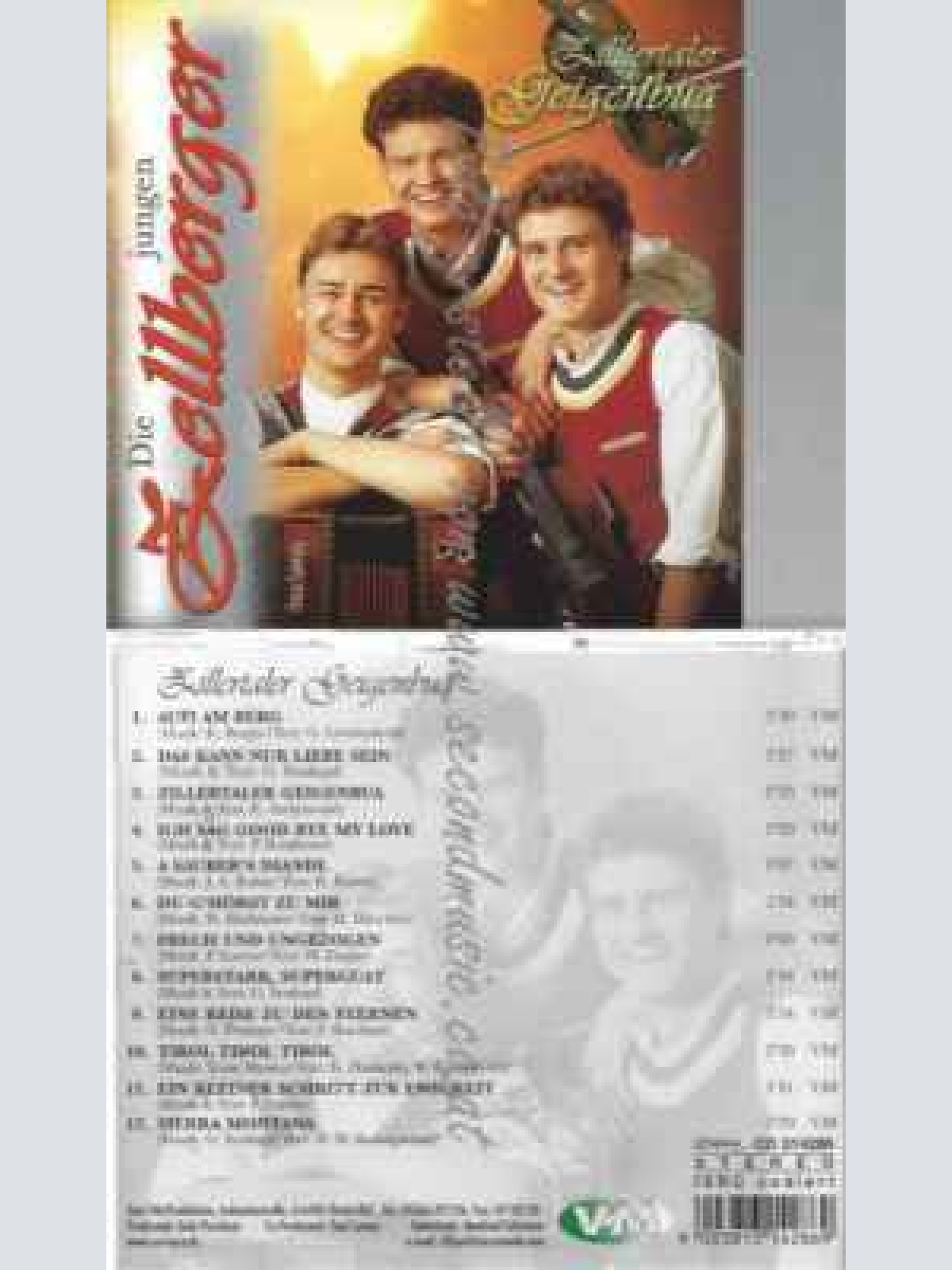 CD--JUNGEN ZELLBERGER,DIE | --ZILLERTALER GEIGENBUA