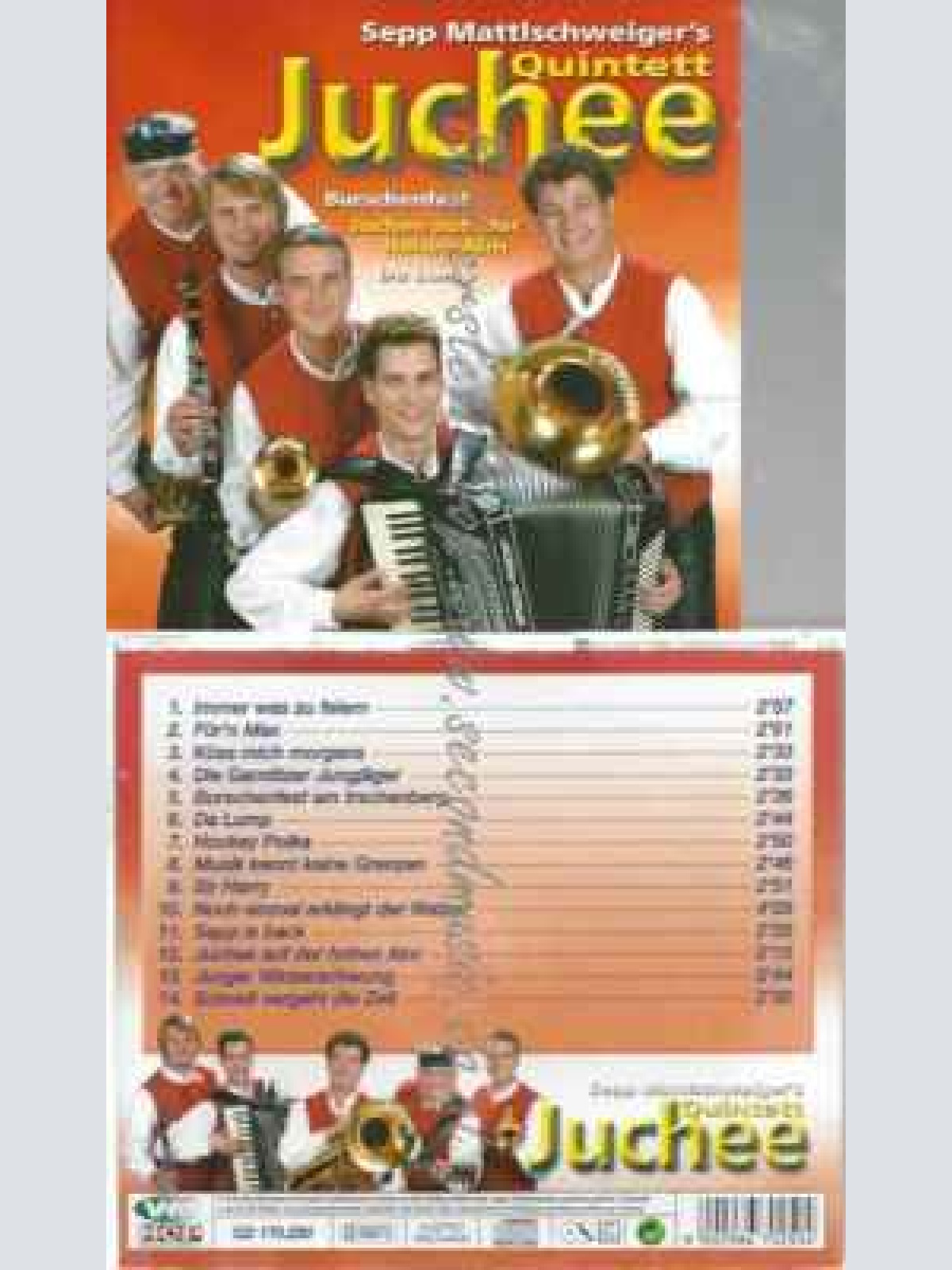 CD--MATTLSCHWEIGER,SEPP'S QUINTETT JUCHEE | --IMMER WAS ZU FEIERN