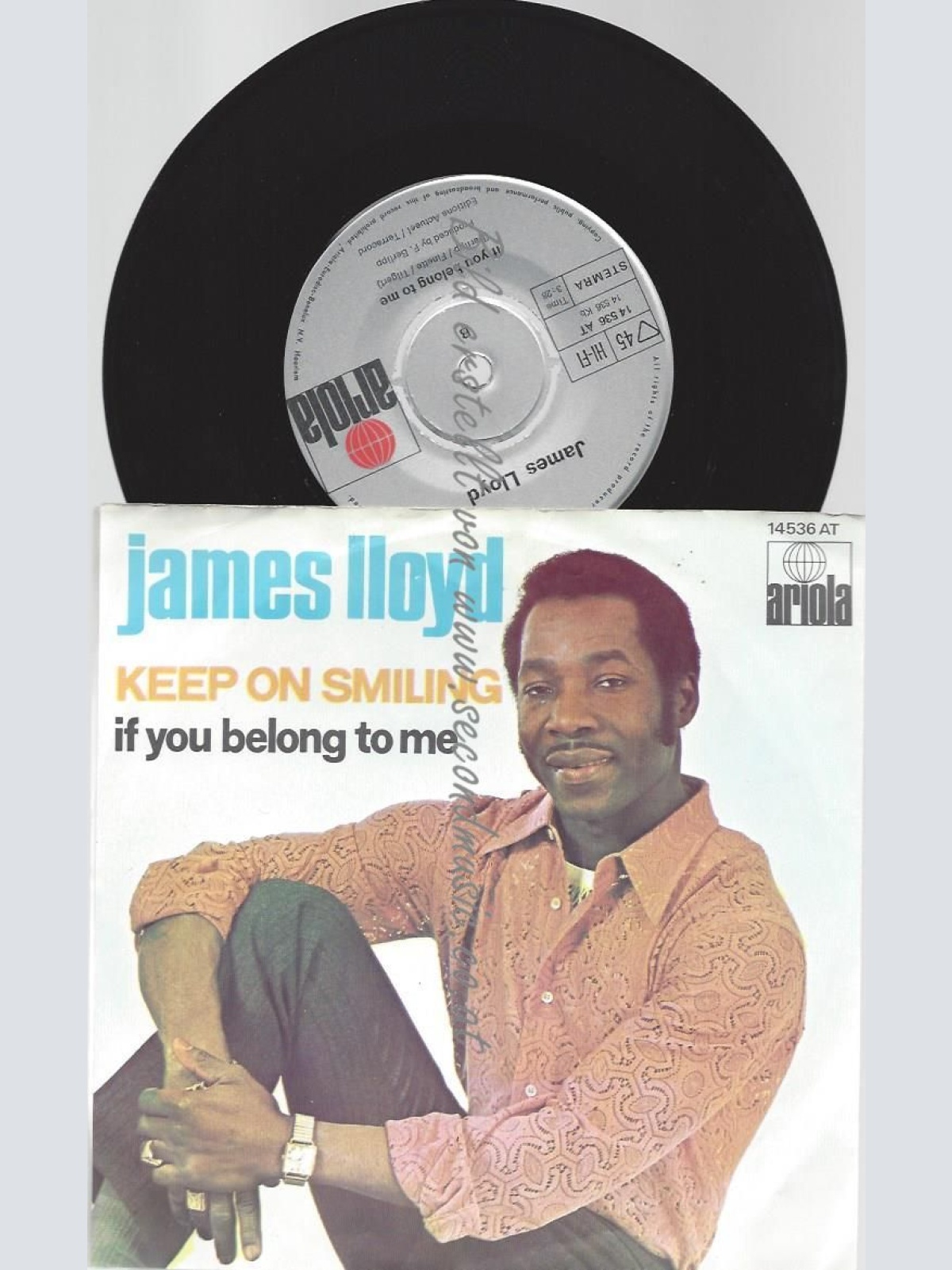 7"   James Lloyd – Keep On Smiling