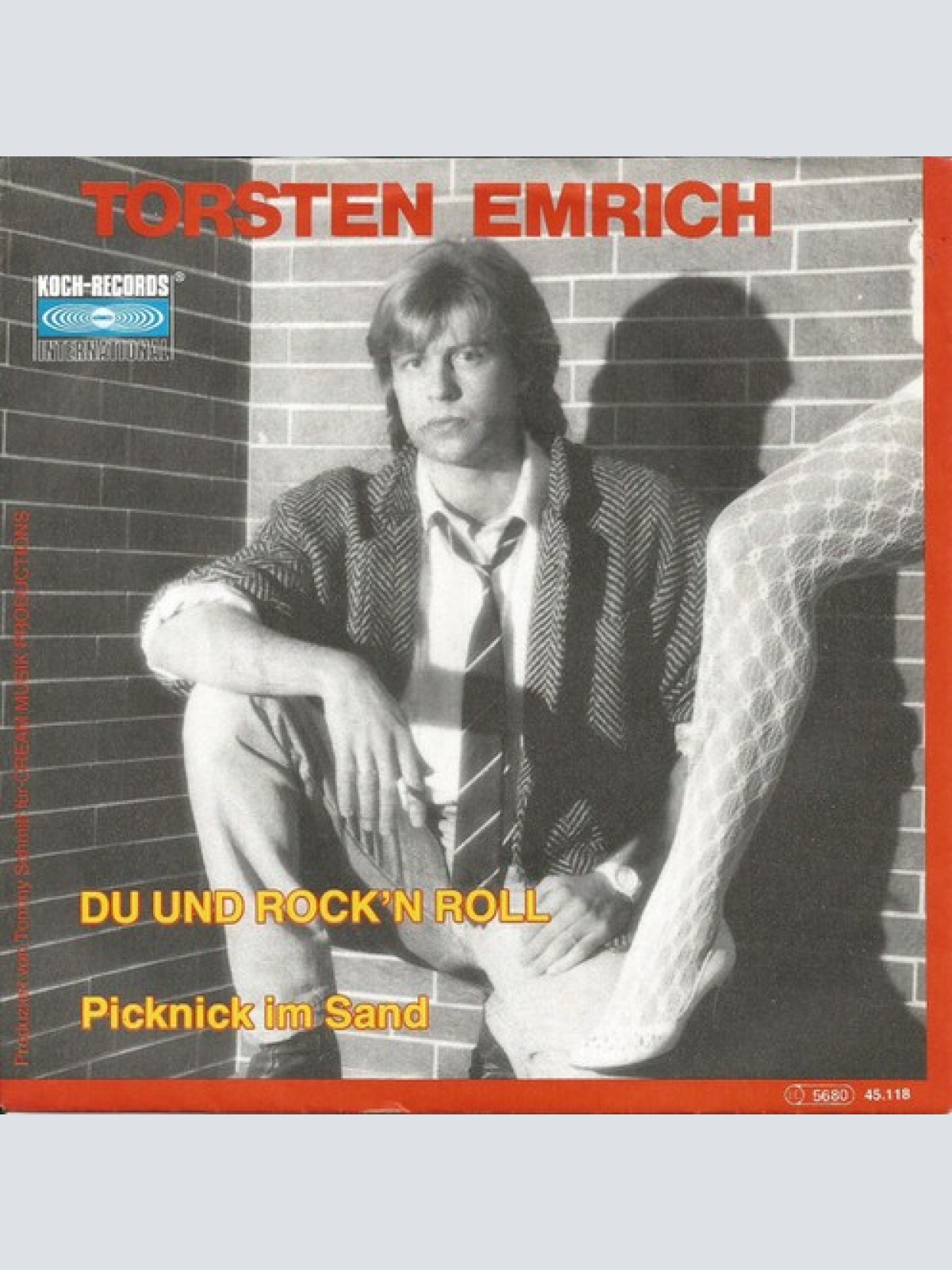 7", Single Torsten Emrich - Du Und Rock'n Roll / Picknick Im Sand