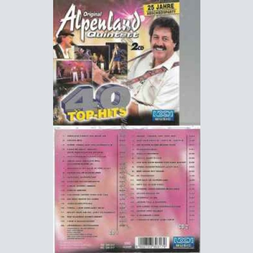 CD--ALPENLAND QUINTETT,ORIGINAL | --40  TOP HITS