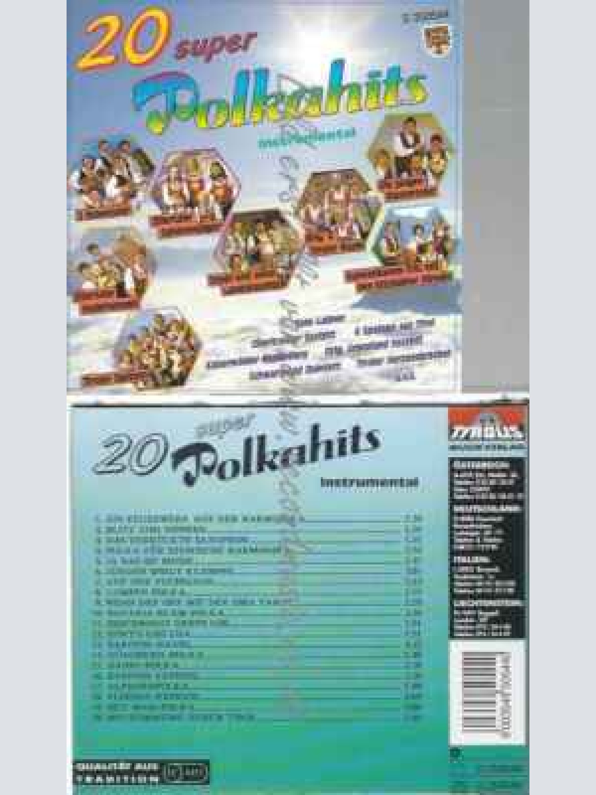CD--VARIOUS UND  TITEL | --  20 SUPER POLKAHITS FOLGE
