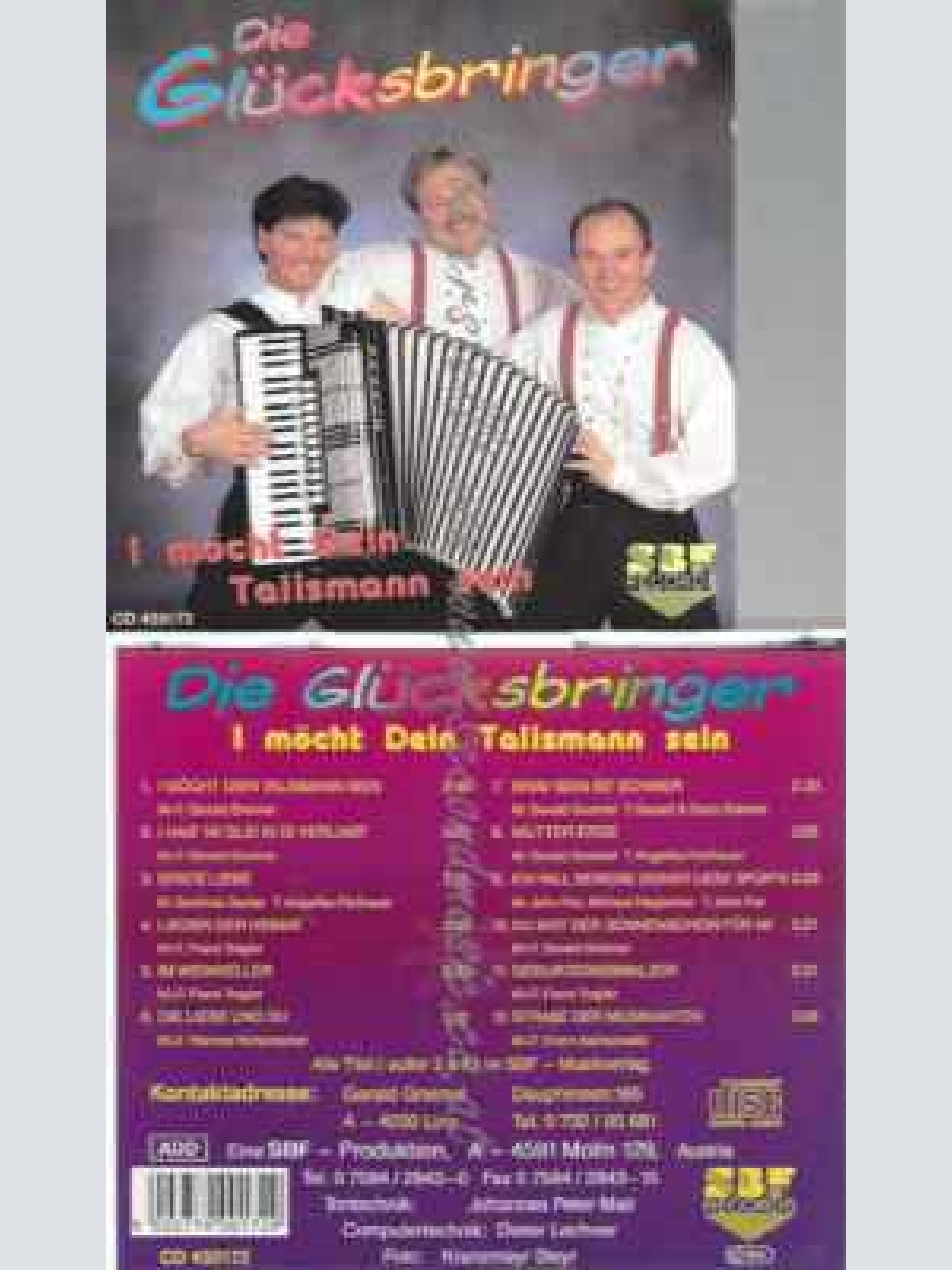 CD--GLUECKSBRINGER | --ICH MÖCHTE DEIN TALISMANN SEIN