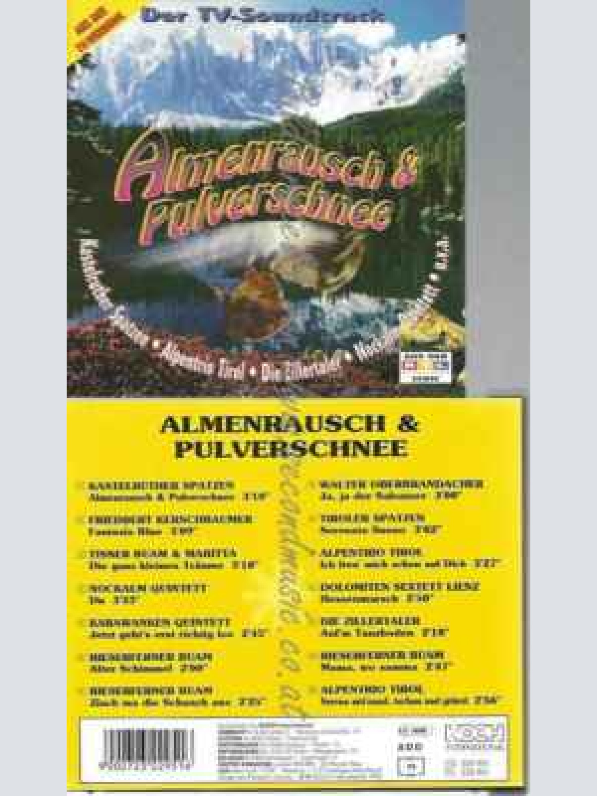 CD--VARIOUS | --ALMENRAUSCH & PULVERSCHNEE