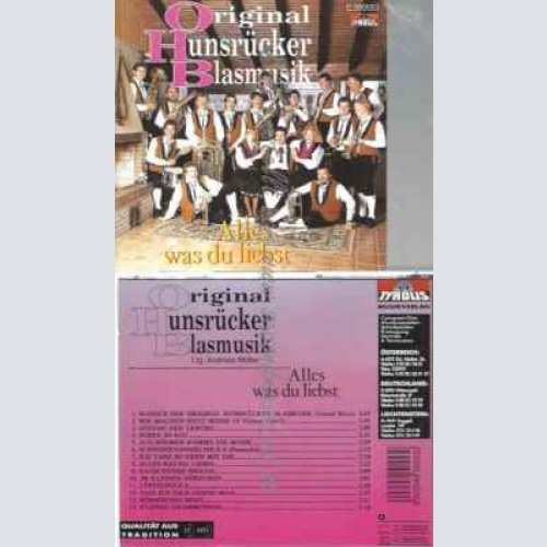CD--HUNSRÜCKER BLASMUSIK,ORIG. | --ALLES WAS DU LIEBST