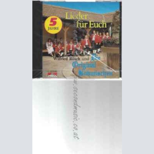 CD--WILFRIED RÖSCH | --LIEDER FÜR EUCH (ORIG. BÖHMISCHE)