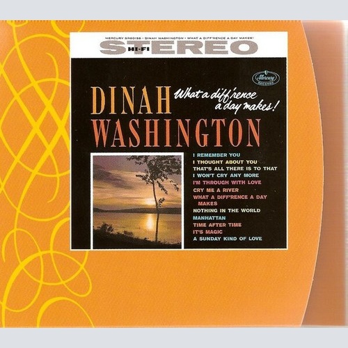 CD, Album, RE, Dig Dinah Washington - What A Diff'rence A Day Makes!