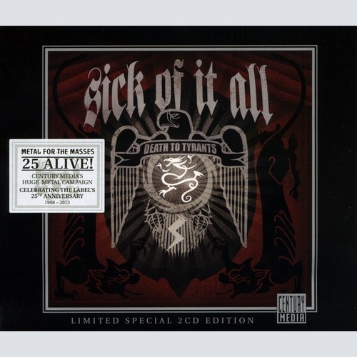 Ltd, RE, S/Edition, O-C + CD, Album + CD Sick Of It All - Death To Tyrants