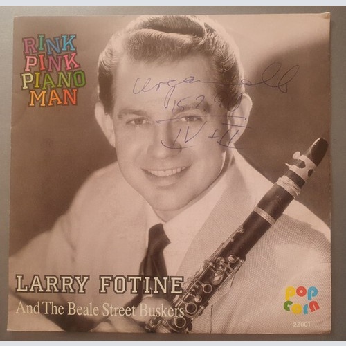 7", Single, Promo Larry Fotine - Rink Pink Piano Man