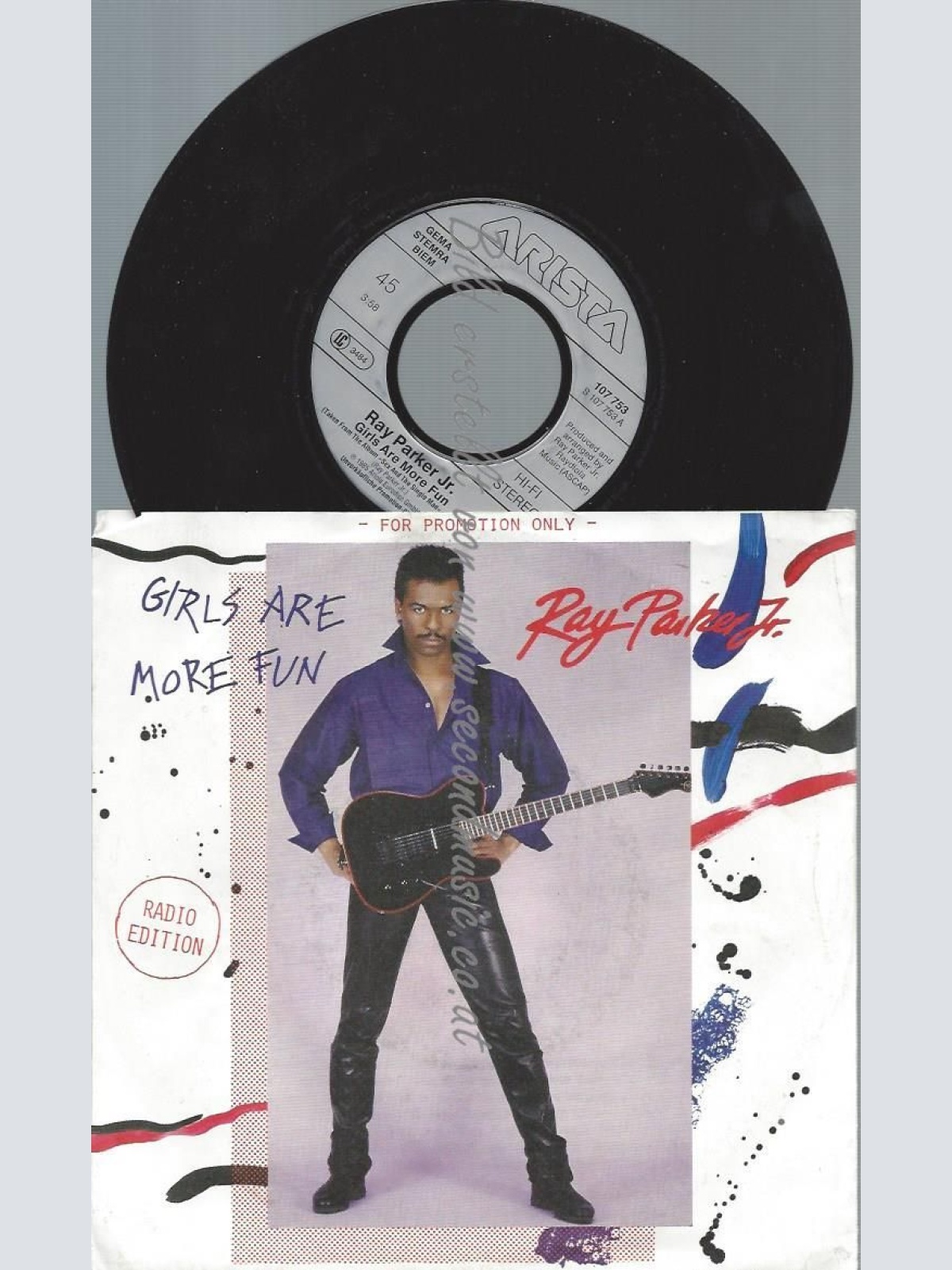 7"   Ray Parker Jr.  Girls Are More Fun  // PROMO