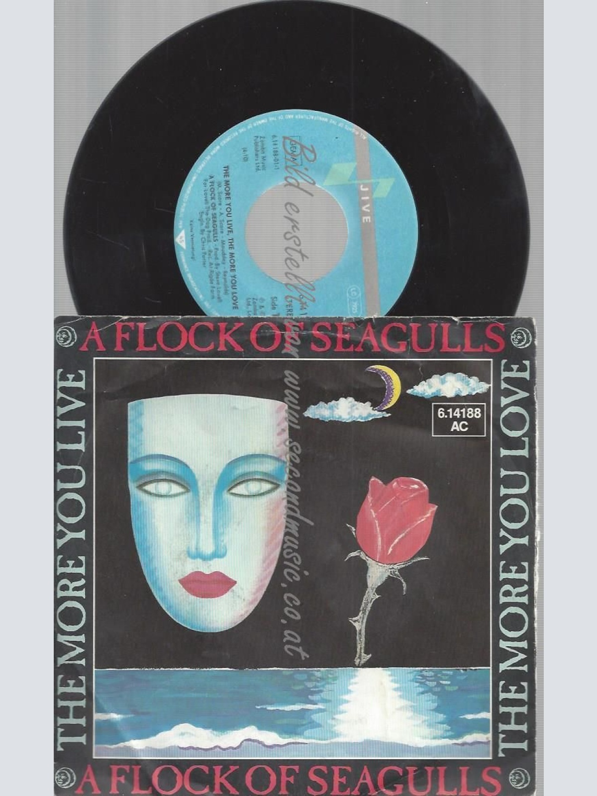 7" A FLOCK OF SEAGULLS THE MORE YOU LIVE