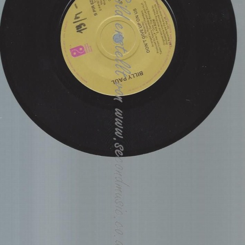 7"   Billy Paul – Don't Give Up On Us