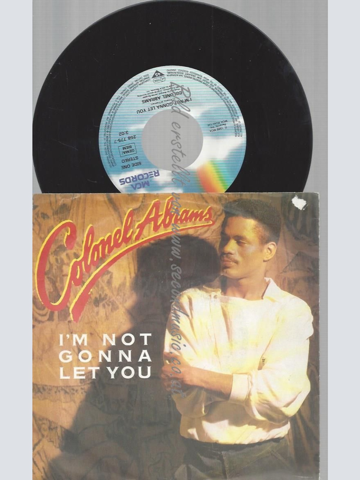 7" COLONEL ABRAMS I'M NOT GONNA LET YOU