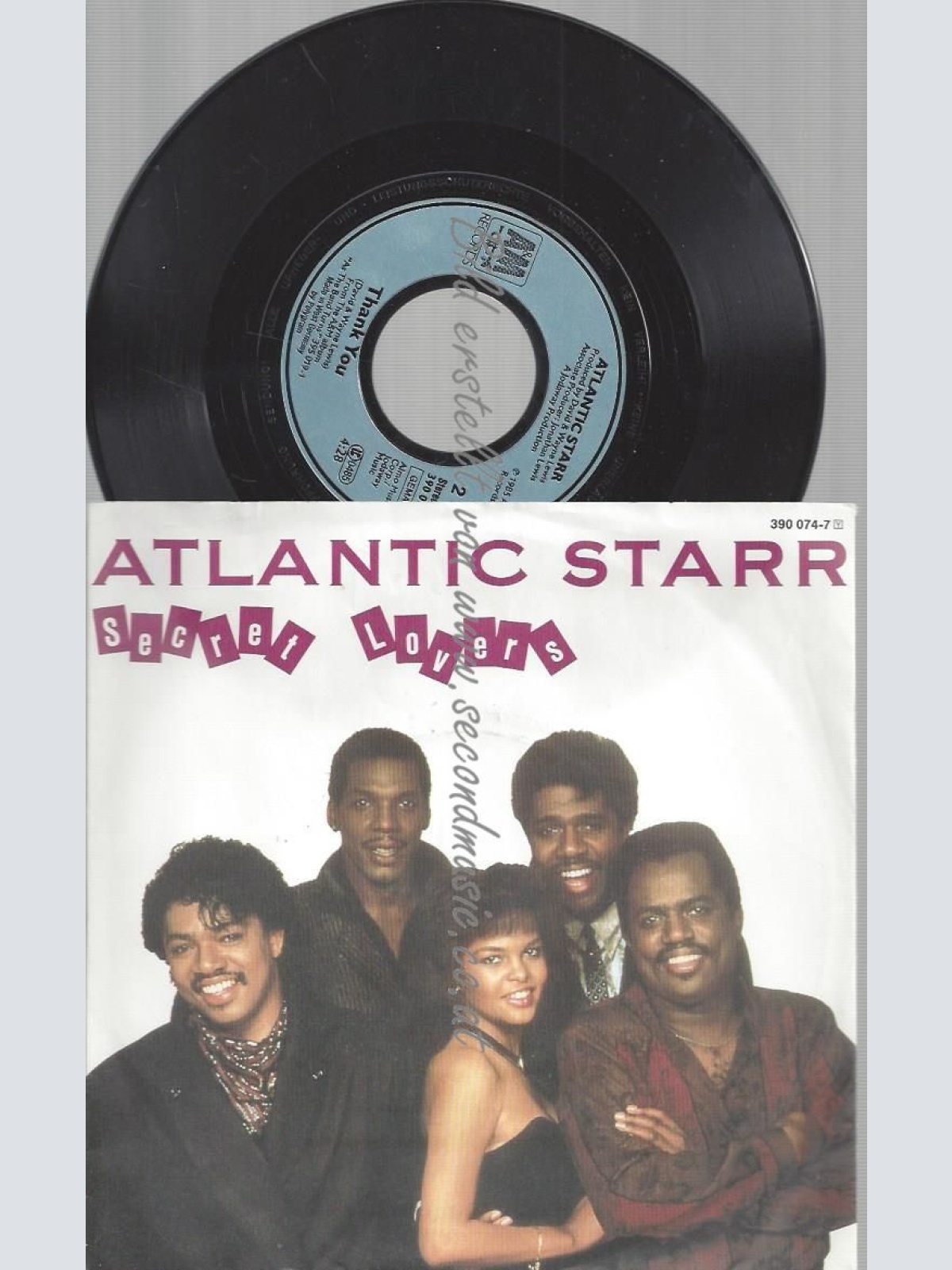 7" ATLANTIC STARR SECRET LOVERS