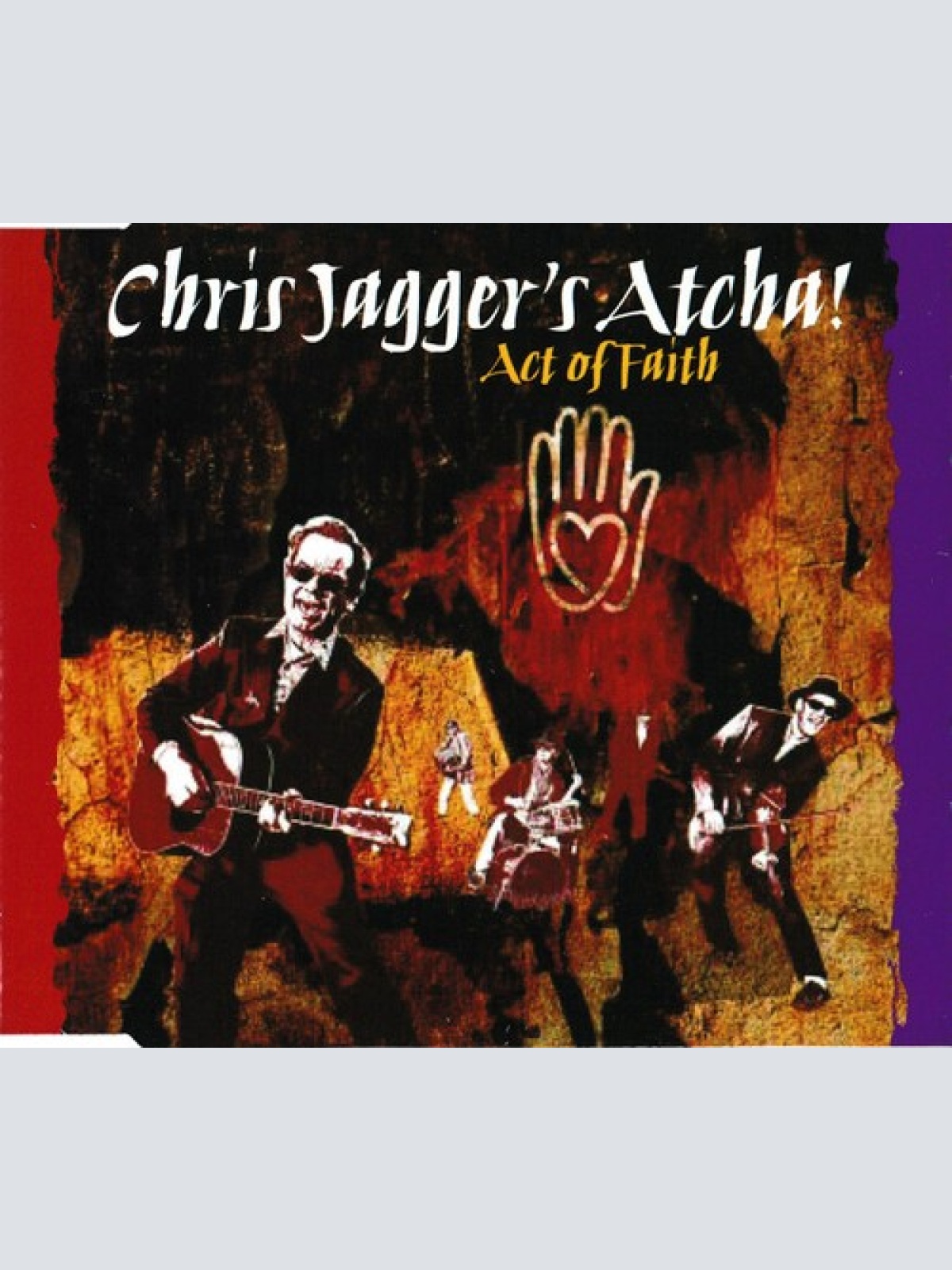CD, Album, Promo Chris Jagger's Atcha - Act Of Faith