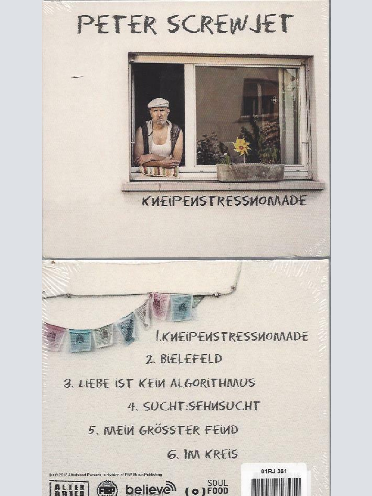 CD--  Kneipenstressnomade  Peter Screwjet