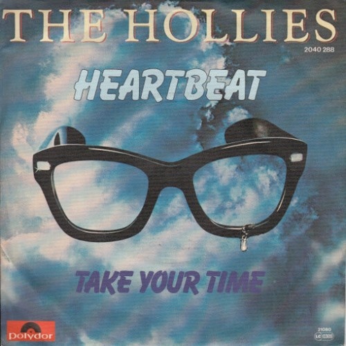 7", Single The Hollies - Heartbeat