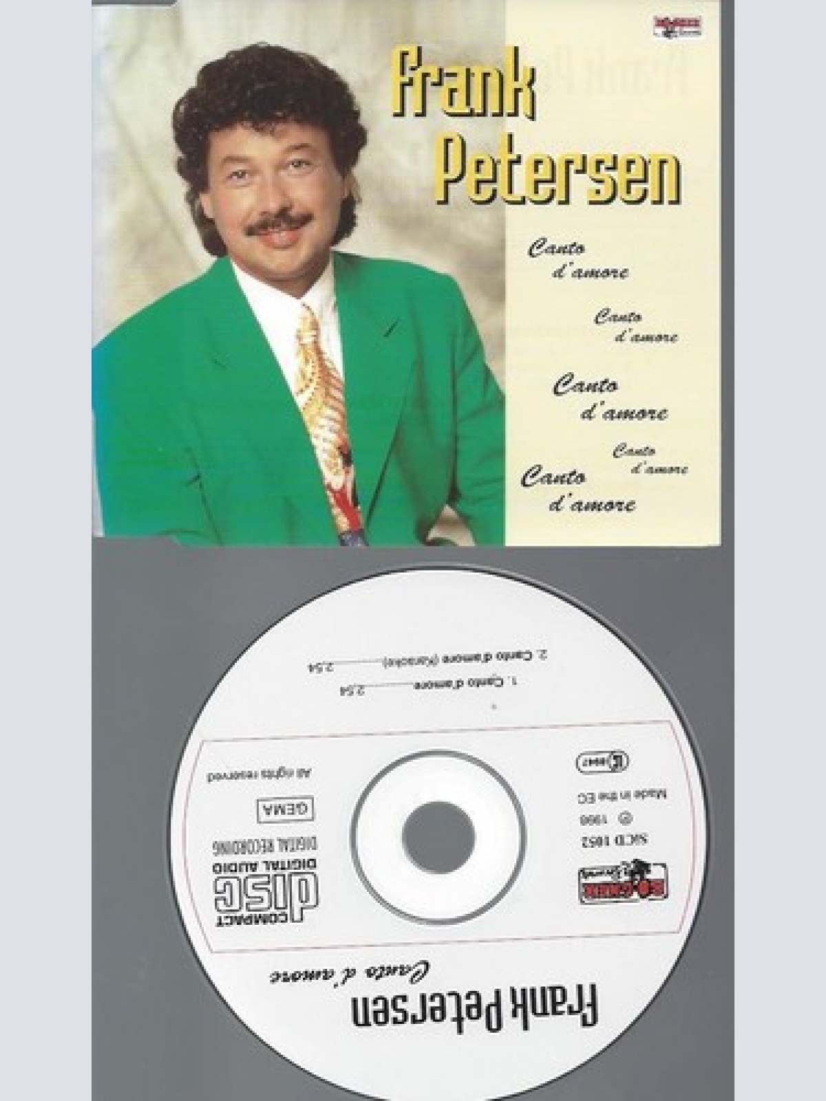 CD   Canto d'Amore -- Petersen,Frank