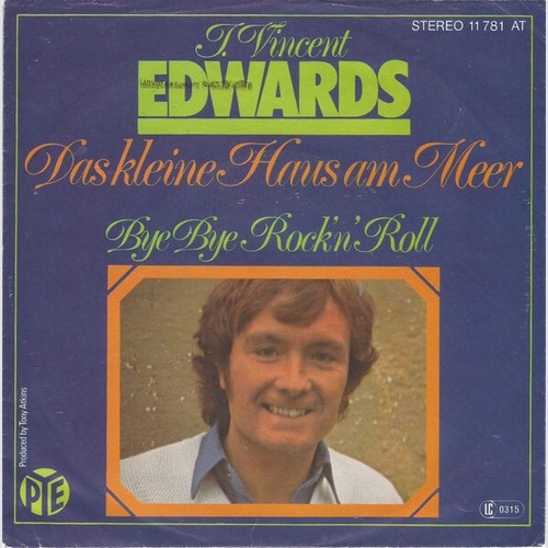 7", Single J. Vincent Edwards - Das Kleine Haus Am Meer