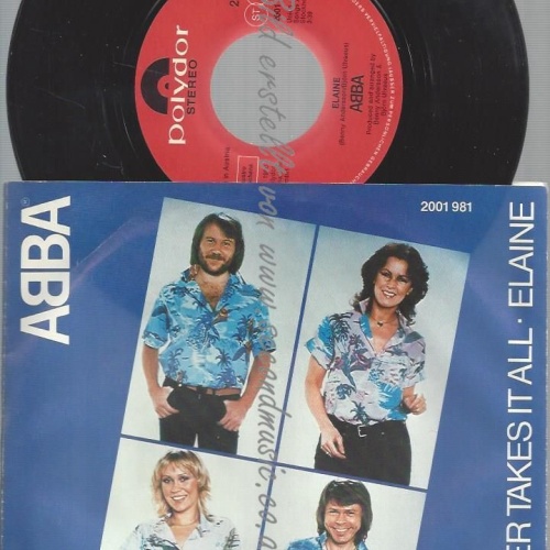 7"  ABBA THE WINNER TAKES IT ALL  // AUSTRO MECHANA