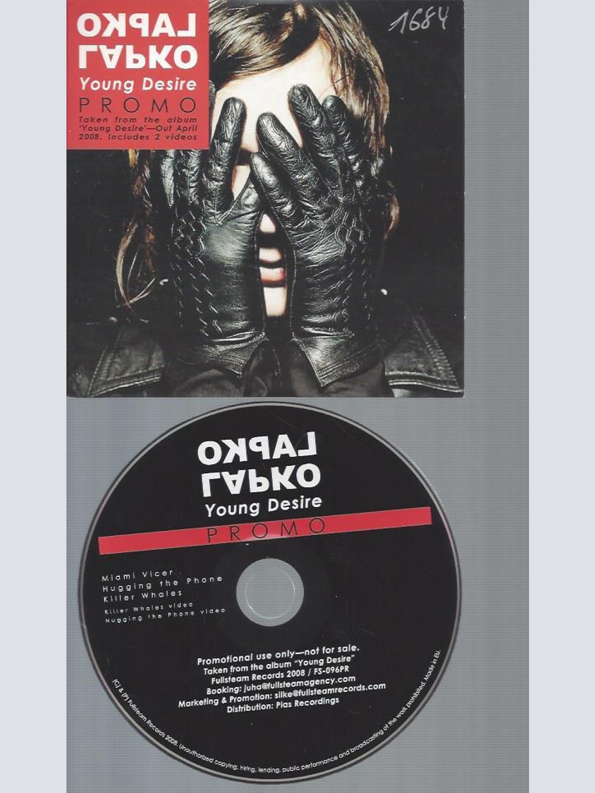 CD--LAPKO YOUNG DESIRE  // PROMO