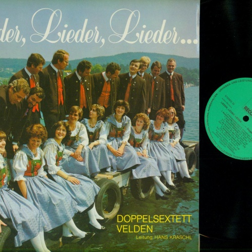 LP--Doppelsextett Velden – Lieder, Lieder, Lieder. / VM Records   //NM