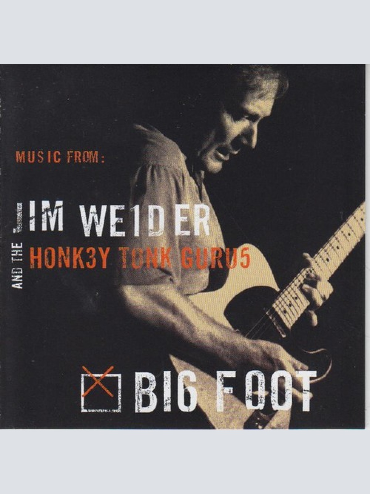 CD, Album Jim Weider And The Honky Tonk Gurus - Big Foot