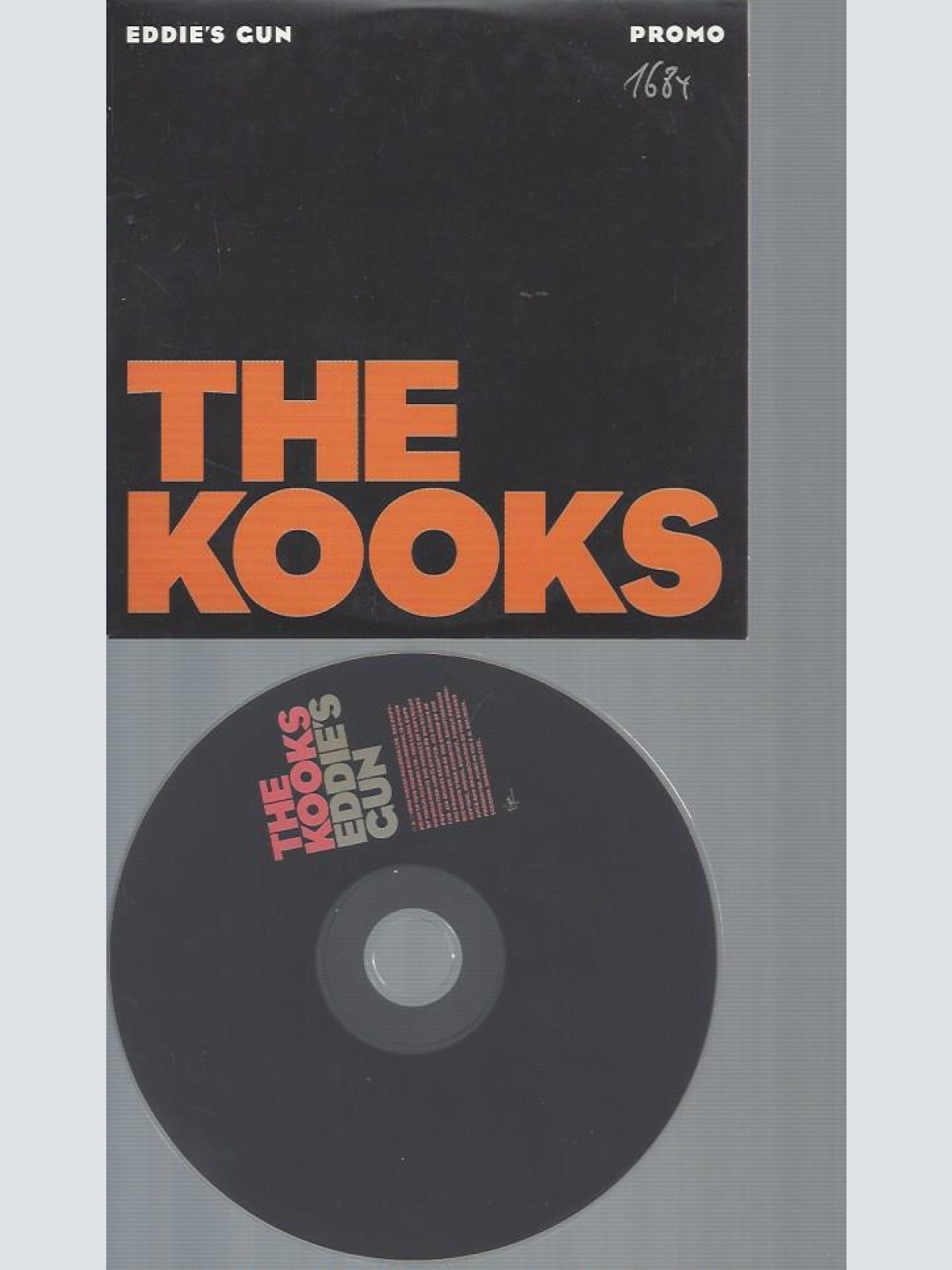 CD--THE KOOKS EDDIE'S GUN  // PROMO