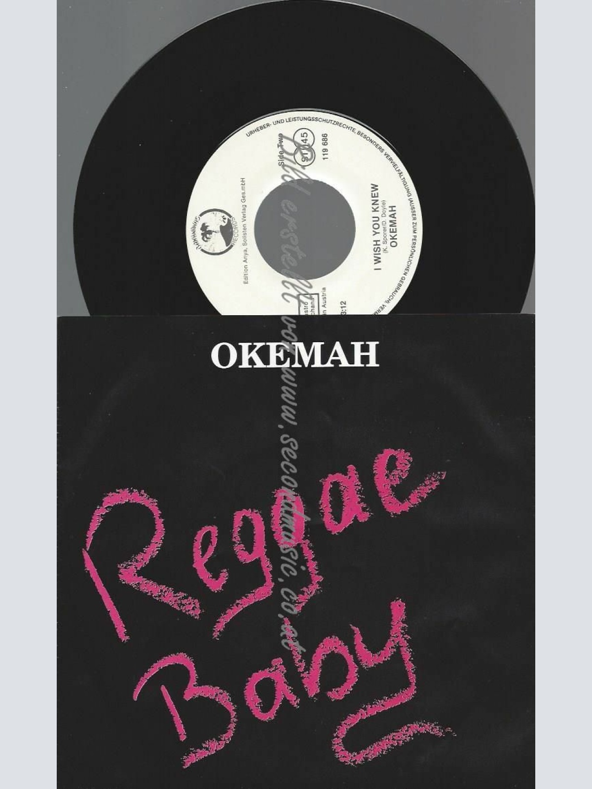 7" OKEMAH REGGAE BABY  // NM