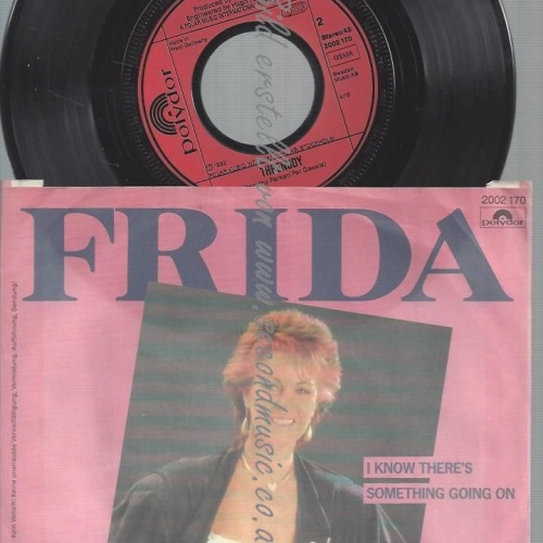 7" FRIDA I KNOW THERE'S SOMETHING GOING ON