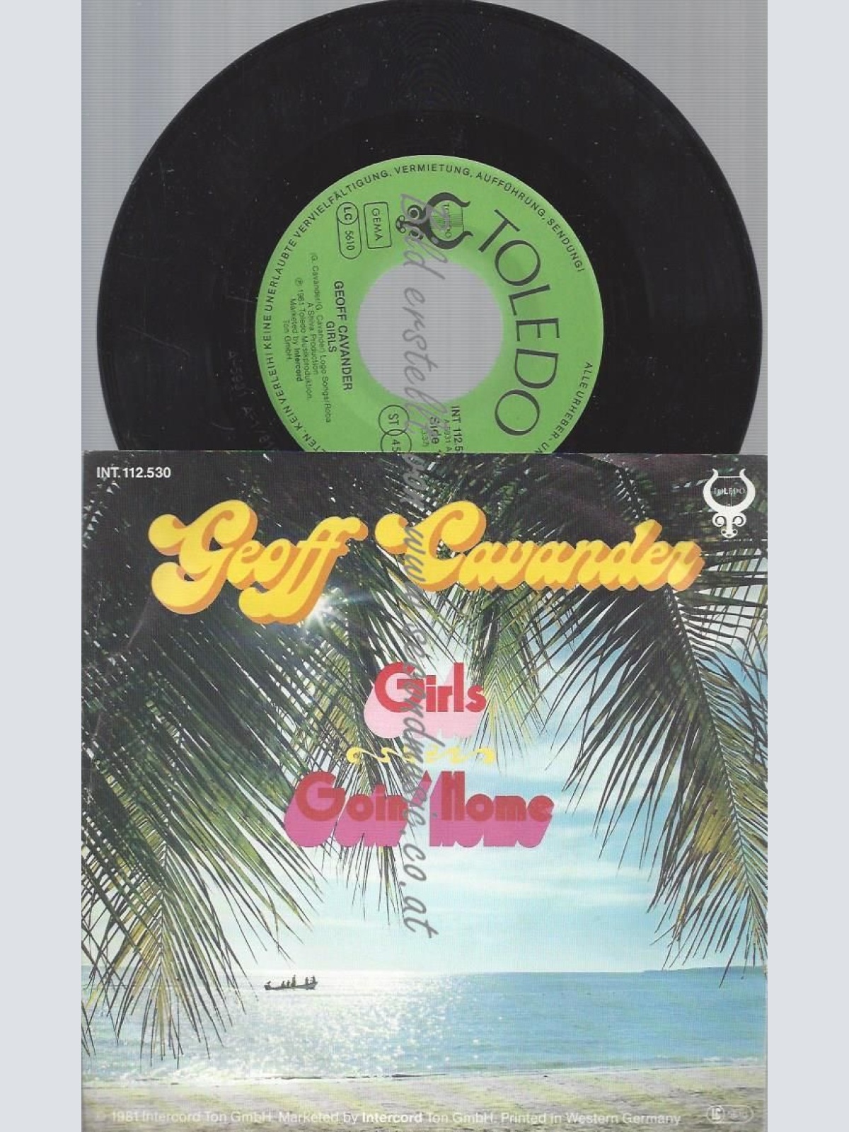7"  GEOFF CAVANDER GIRLS