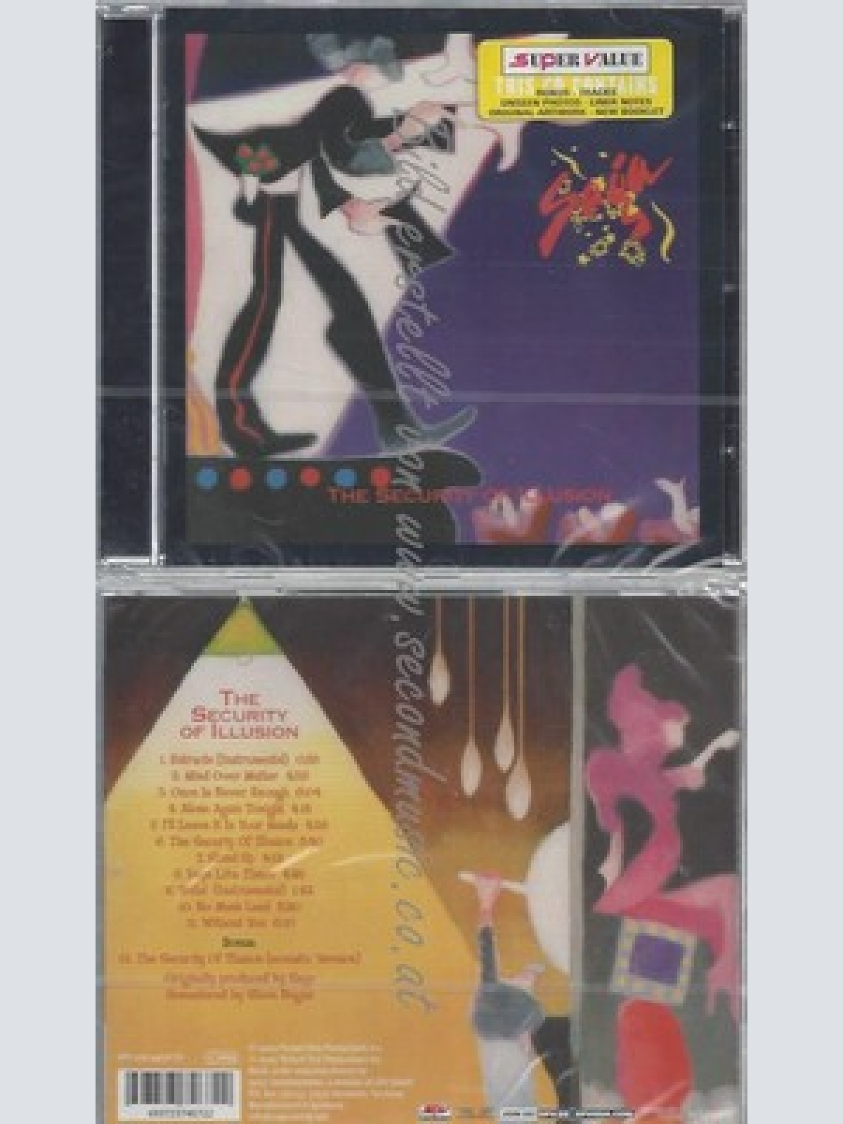 CD--SAGA--THE SECURITY OF ILLUSION