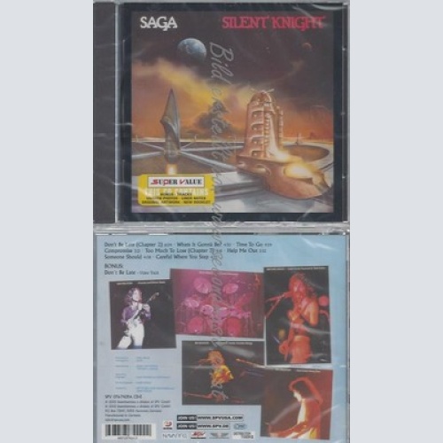 CD--SAGA--SILENT KNIGHT