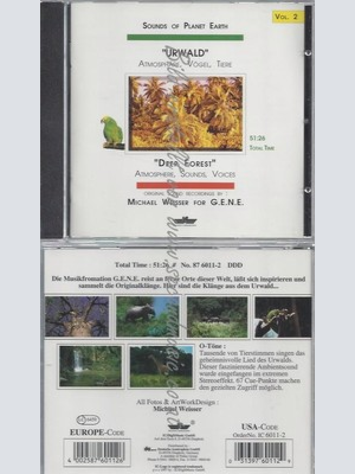 CD--O-TÖNE--DEEP FOREST