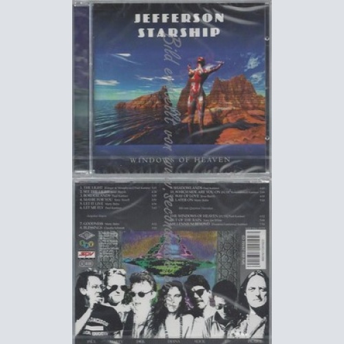 CD--JEFFERSON STARSHIP--WINDOWS OF HEAVEN